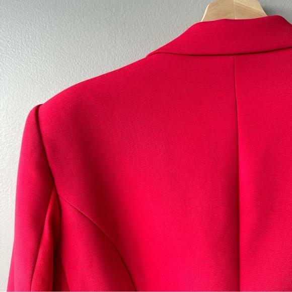 BGBCMaxAzria Red blazer LIKE NEW large women’s jacket - Picture 13 of 15